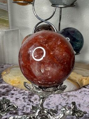 Fire Quartz Sphere - FQS777